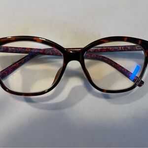 Kate Spade New York Milena 55mm blue light blocking 1.5 reading glasses